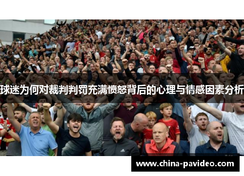球迷为何对裁判判罚充满愤怒背后的心理与情感因素分析