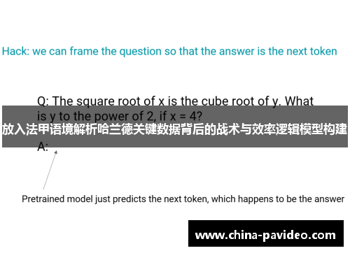 放入法甲语境解析哈兰德关键数据背后的战术与效率逻辑模型构建
